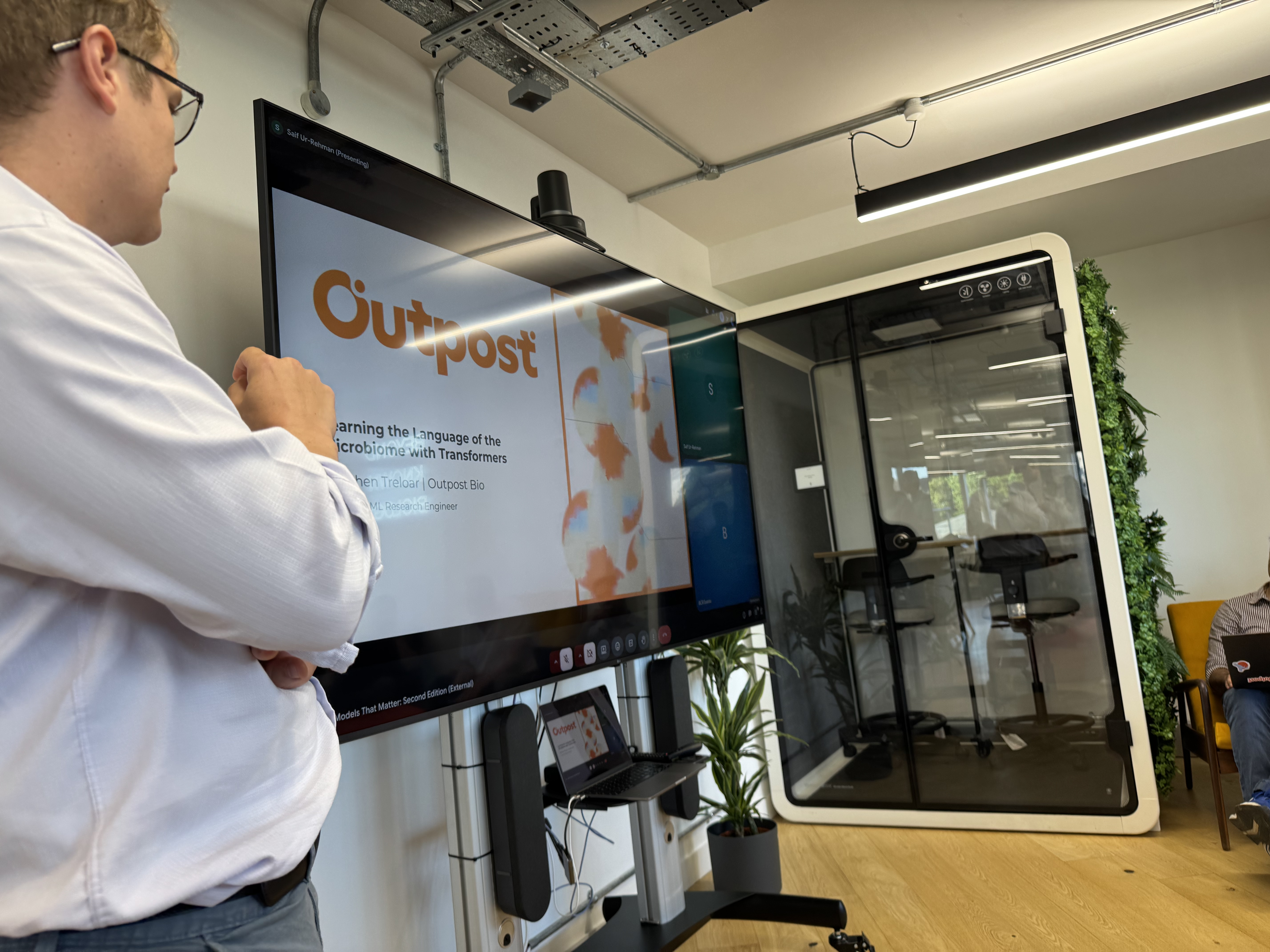 Talk session at Models That Matter, Outpost Bio