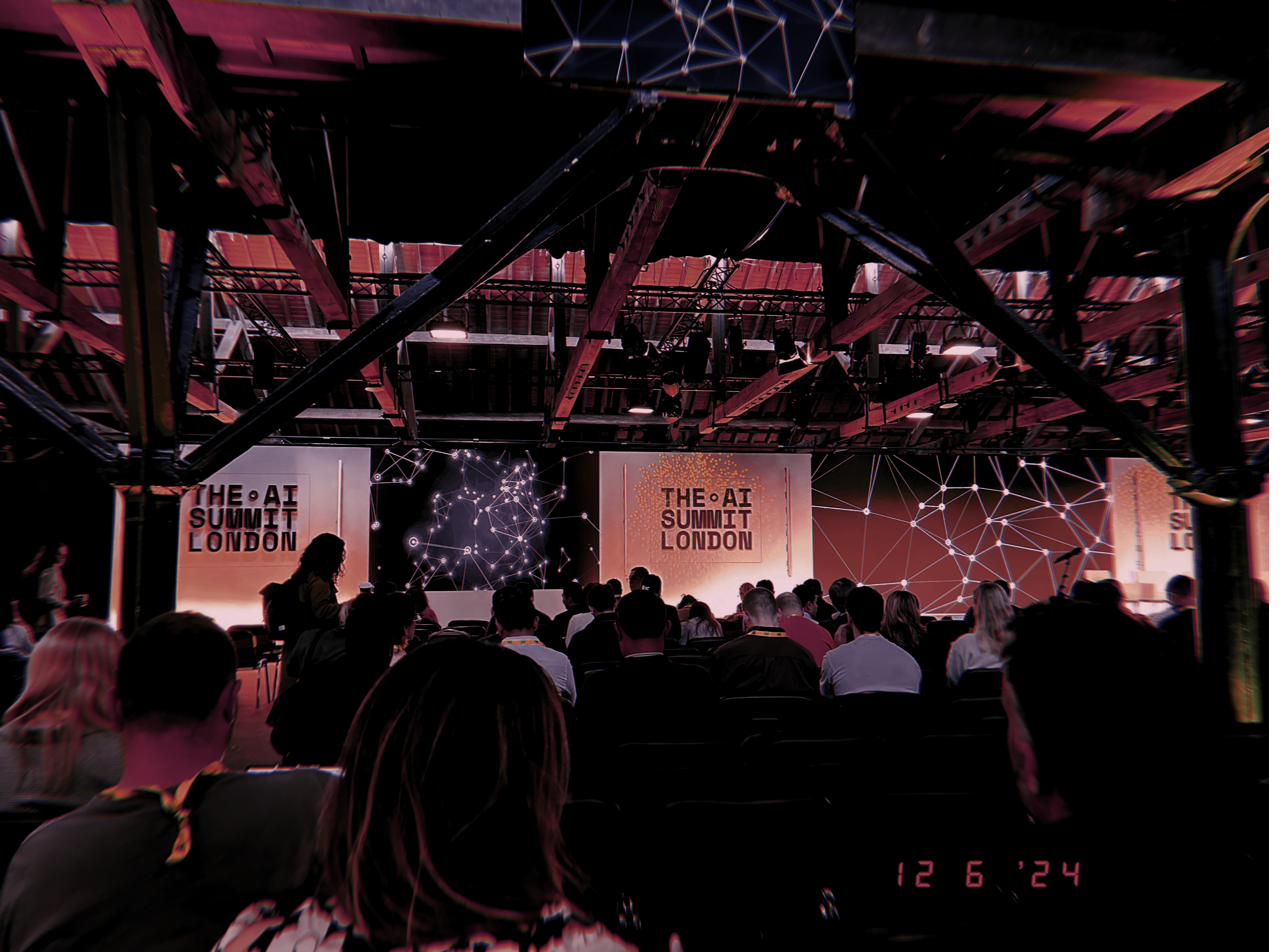 AI Summit London 2024 audience