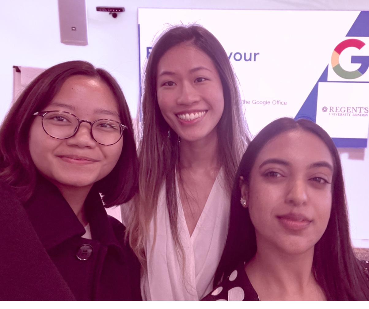 Jolene Gan with fellow invited colleagues at Google
